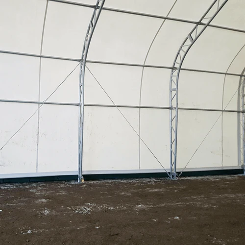 Cobertizo de almacenamiento de doble armazón L30’xL40’xH20′ – Robusto y versátil - Imagen 10