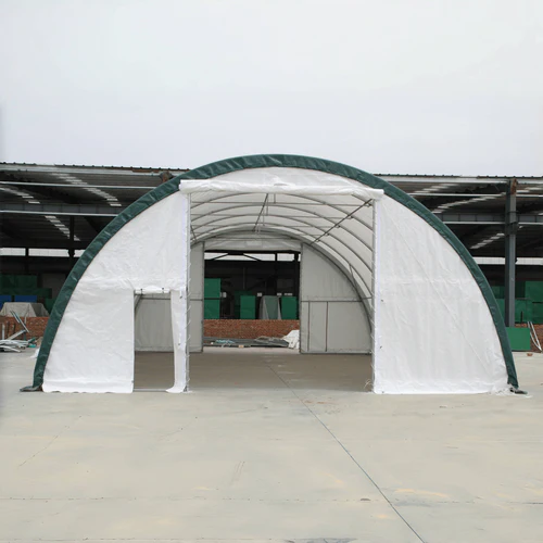 Cobertizo de almacenamiento de un solo arco L30’xL40’xH15′ – Robusto y espacioso - Imagen 5