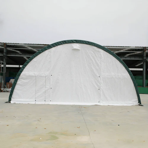 Cobertizo de almacenamiento de un solo arco L30’xL40’xH15′ – Robusto y espacioso - Imagen 6