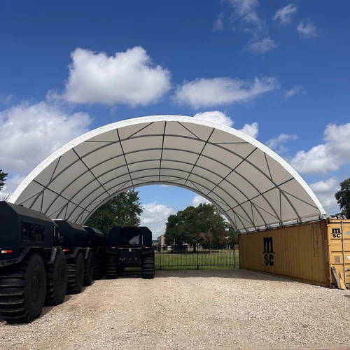Cobertizo para contenedores marítimos 40’x40’x13′ – Robusto y versátil - Imagen 12