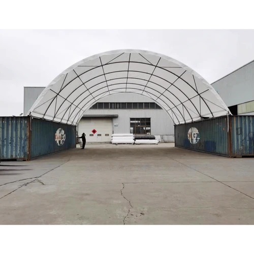 Cobertizo para contenedores marítimos 40’x40’x13′ – Robusto y versátil - Imagen 16