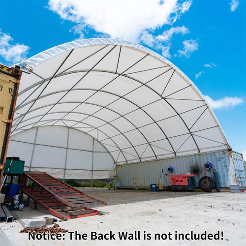 Cobertizo para contenedores marítimos 40’x40’x13′ – Robusto y versátil - Imagen 8