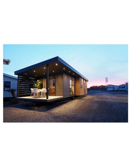 Casa móvil ELEGANCE 50m² – T2, diseño refinado y terraza integrada