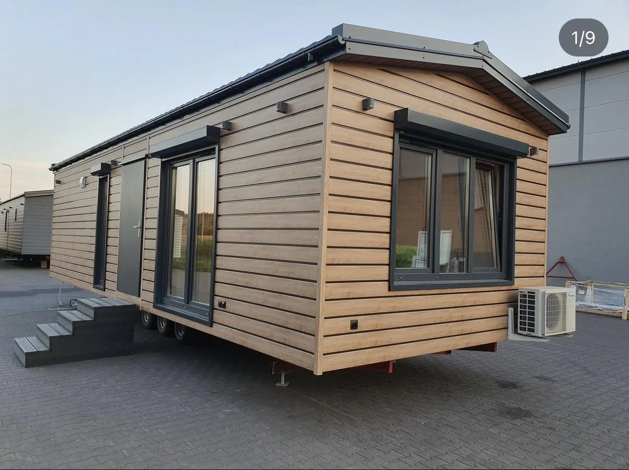 Casa móvil moderna – Dimensiones 10,5 x 3,8 m