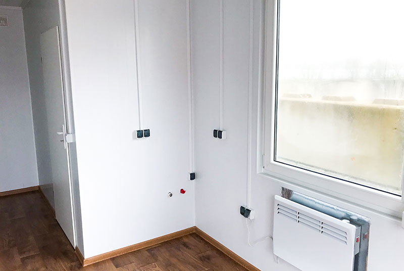 Contenedor de oficina (14,7m²) – Espacio de trabajo modular - Imagen 7