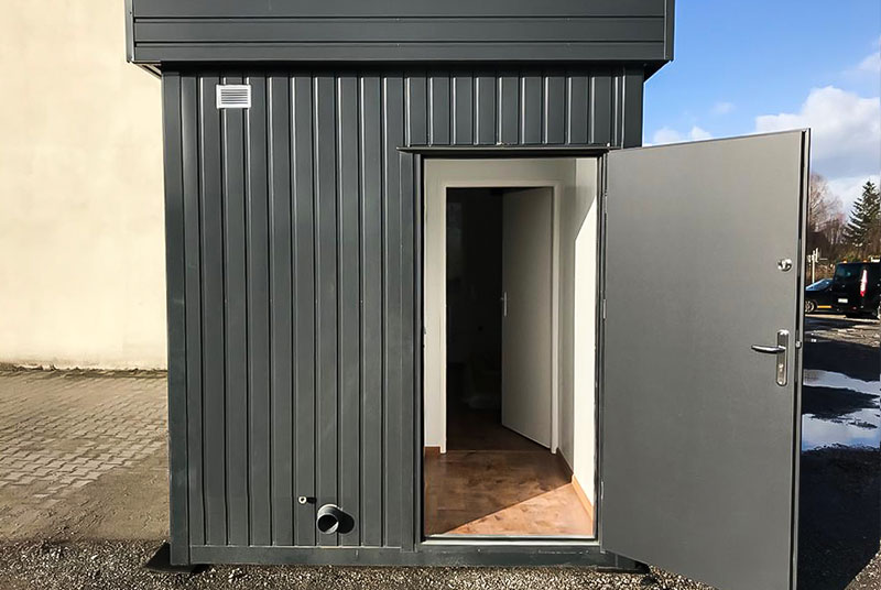 Contenedor de oficina (14,7m²) – Espacio de trabajo modular - Imagen 6