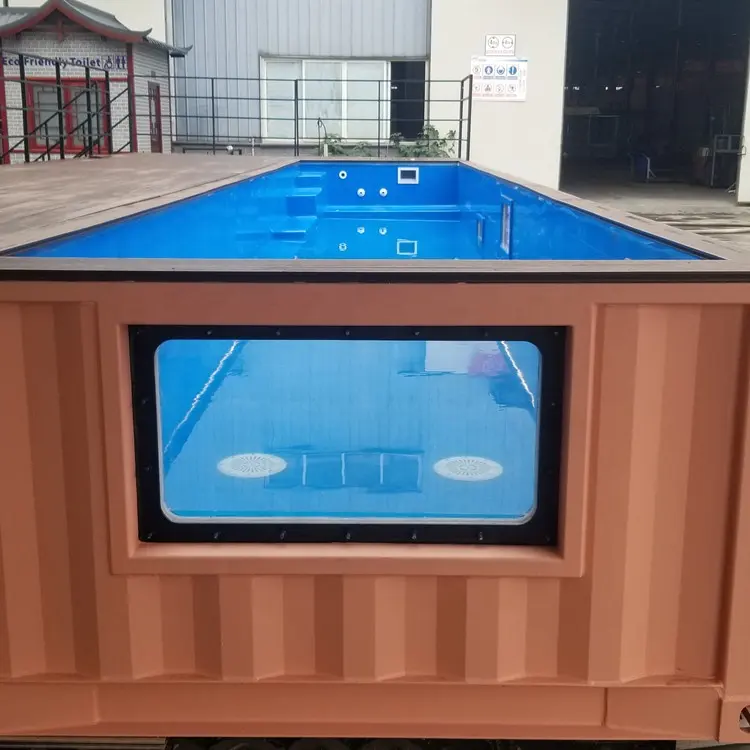 Contenedor de piscina SP02 de 11,8 m con revestimiento de fibra de vidrio - Imagen 5